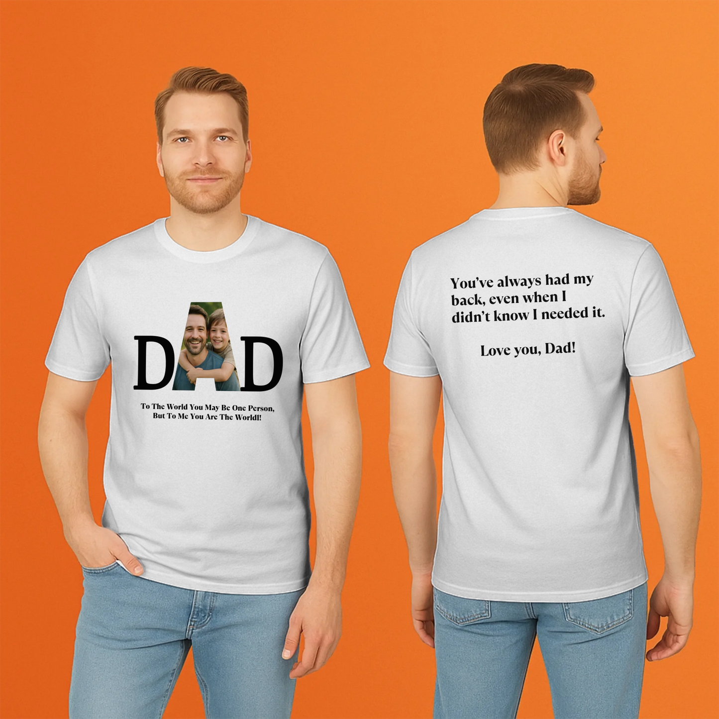 front back
